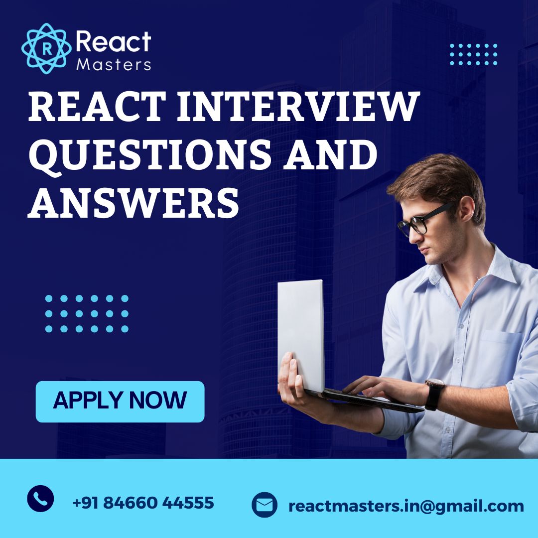 Reactmasters_'s tweet image. #react #reactjs #reacttraininginhyderabad #reactjscourse #reactnative #reactinterview #interview