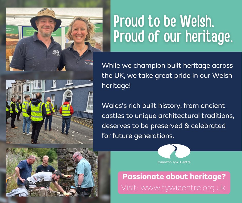 Proud to be Welsh. Proud of our heritage. 

While we champion built heritage across the UK, we take great pride in preserving Wales’ rich architectural history, protecting it for future generations. 

Get in touch to learn more! 🏴󠁧󠁢󠁷󠁬󠁳󠁿🌟 #BuiltHeritage #Wales #PreservingHistory