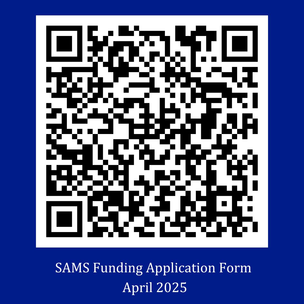 🚨 Funding Alert! 🚨 SAMS is accepting applications for funding (up to £10,000) to support events in management studies! 🎓 Priority for PhDs &amp; early career academics. 

⏳ Apply by 25 April 2025: bit.ly/4b6p9SH 

#FundingOpportunity #JMS #SAMS