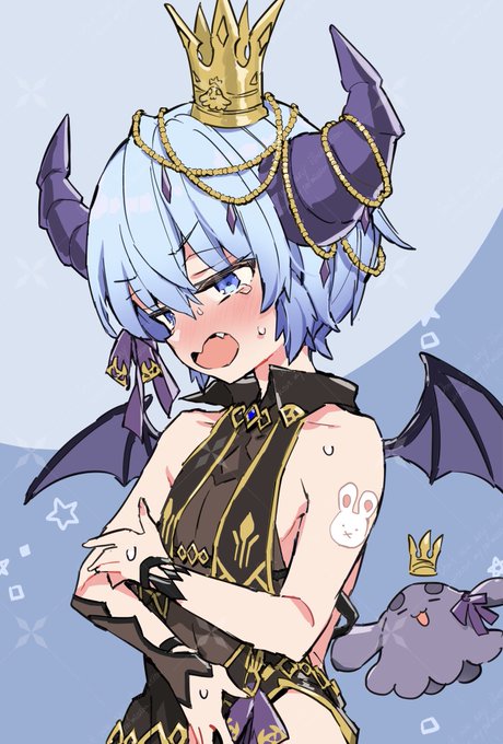 🐯「いつもの服洗濯しちゃったからそれ着てね」

👿「!!!!!??!!???」

 #おおや魔王城 