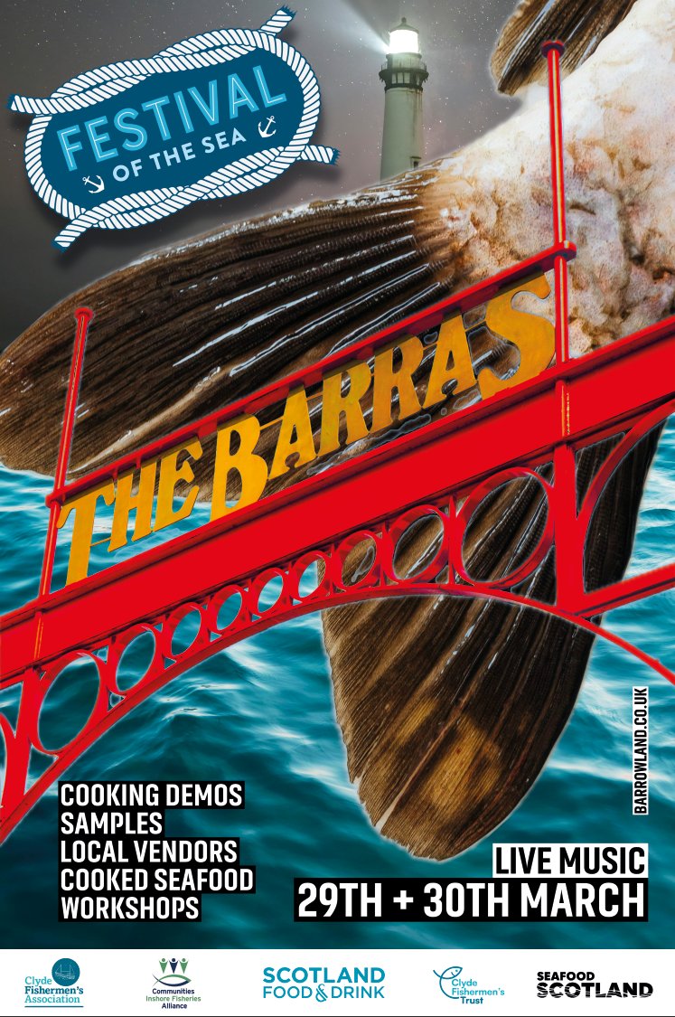 Clyde Fishermen's Trust (@cft_scot) on Twitter photo The Festival of the Sea returns to <a href="/BarrasGlasgow/">Barras Market Glasgow</a> ! π Join us at Suffolk Street on March 29-30th, 10am-4pm for seafood, demos, kids' activities, crafts & live music. Scotland's finest seafood comes to the heart of Glasgow! π The Festival of the Sea returns to <a href="/BarrasGlasgow/">Barras Market Glasgow</a> ! π Join us at Suffolk Street on March 29-30th, 10am-4pm for seafood, demos, kids' activities, crafts & live music. Scotland's finest seafood comes to the heart of Glasgow! π
