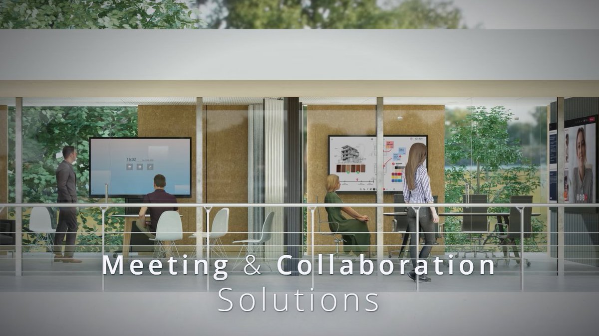Need #collaboration solutions for your #meeting rooms?
From huddle spaces to auditoria, we have every #display #technology so you can find the perfect-fit.
Watch the video from #ISE2025: youtu.be/CnanJMIXK8o
#hybridwork #conferencing #BYOD #collaboration