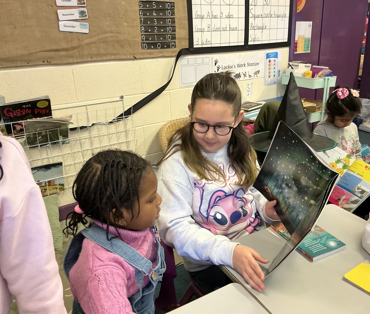 Year 5 buddied up with Year 1 to share their favourite stories.  What fantastic readers we have in our school! <a href="/StMargarets_/">St Margaret's Anfield CE Primary</a> <a href="/SMA_Year1/">Year 1</a> #worldbookday2025