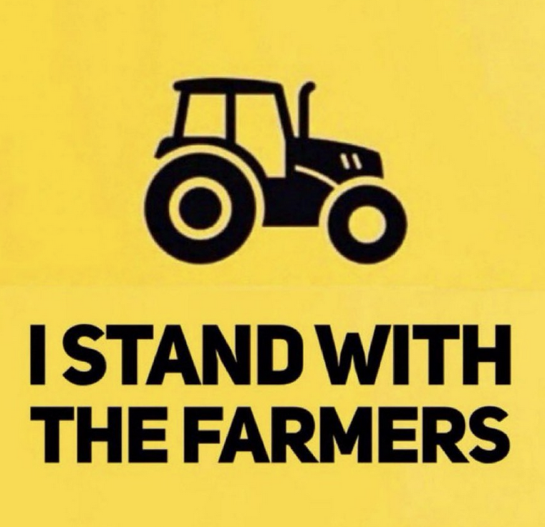 #IStandWithTheFarmers