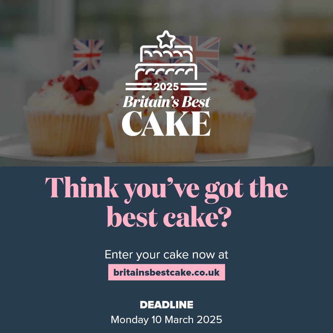 🎂🍰🧁Sweet news alert...

We’re absolutely delighted to announce that St. Ewe Free Range Eggs is an official sponsor of Britain’s Best Cake 2025! 

Think your cake has what it takes? Enter now! 👇
britainsbestcake.co.uk/live/en/page/h…

#BritainsBestCake #BakingCompetition  #StEweEggs