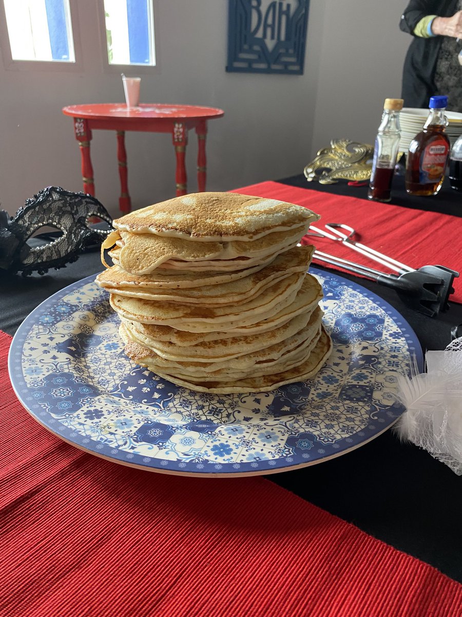 Bagsey_it's tweet photo. What a wonderful pancake day we had. Thankyou to our #membersandowners and our staff members for joining us https://t.co/KNahrLpR1w