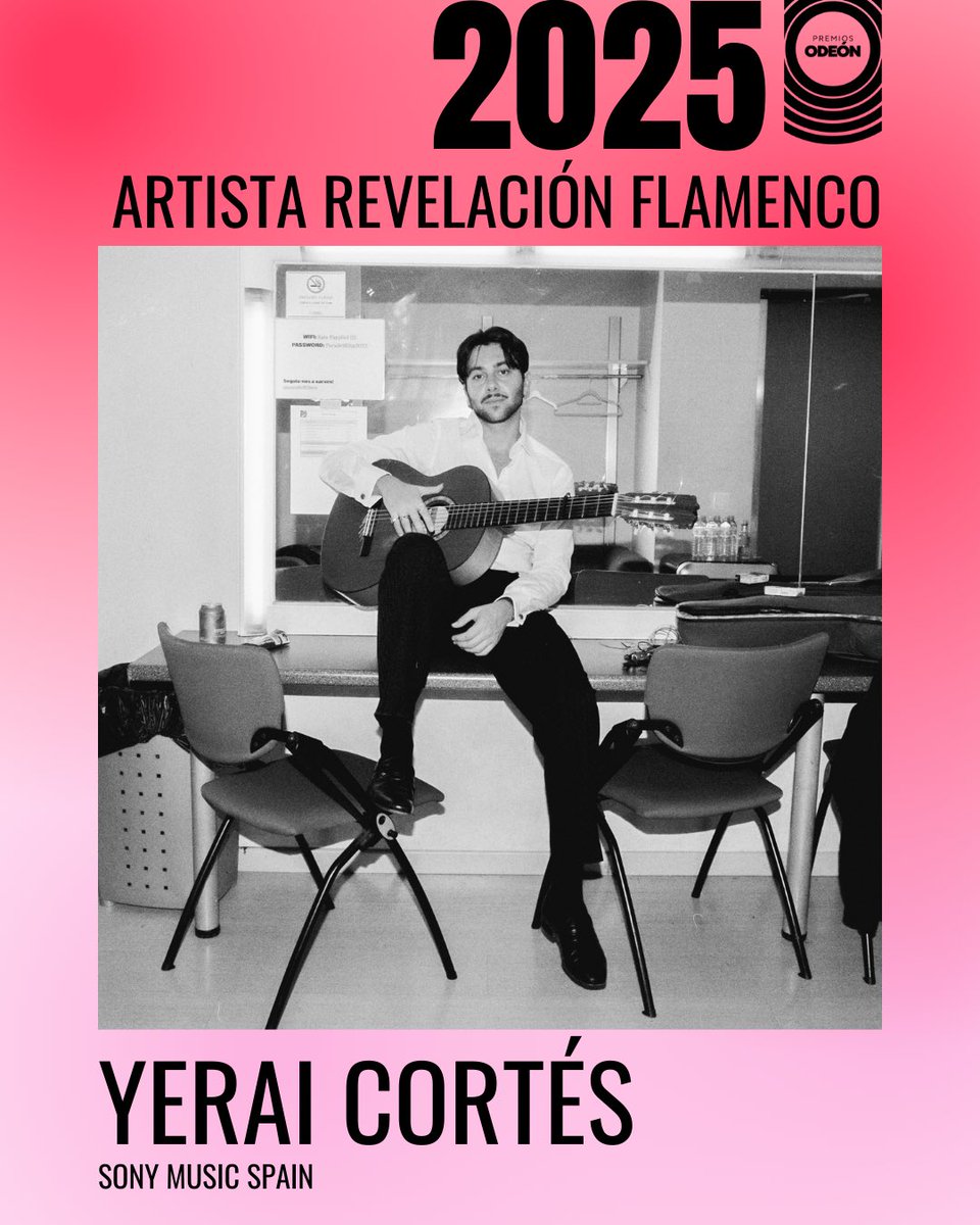 ¡Felicidades Yerai Cortés por recibir el Premio Odeón a Artista Revelación Flamenco del Año !🏆

@agedi_es <a href="/SonyMusicSpain/">Sony Music Spain</a>