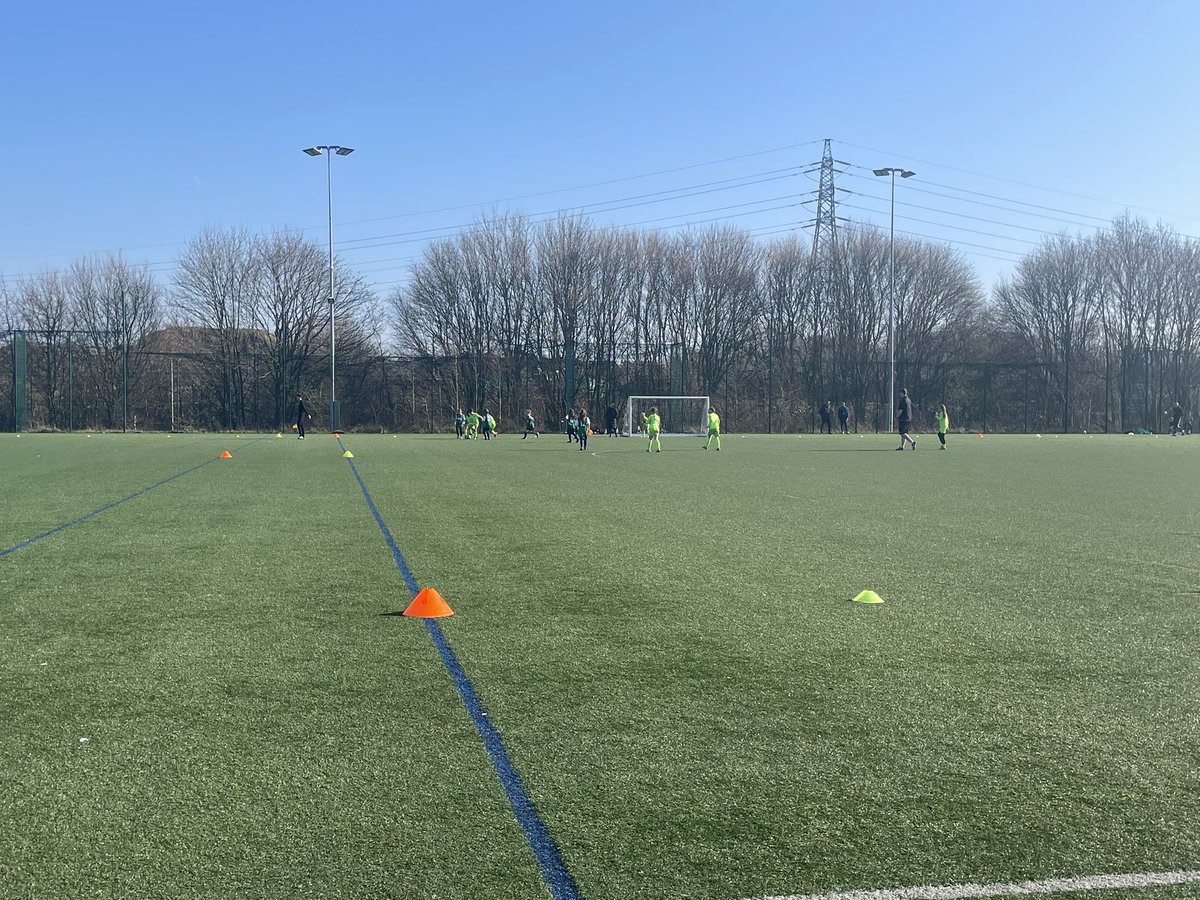 TWSSP's tweet image. 12 schools playing in the first of two Year 3/&amp;amp;4 girls’ football festivals taking place today @telfordcollege as part of our @BarclaysFooty @YouthSportTrust #letgirlsplay biggest ever football session.