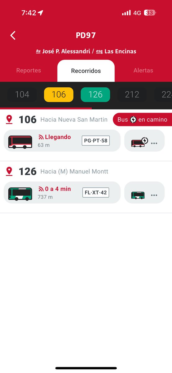 Rossyvane's tweet photo. @Transantiago Esoero que multen al chofer del vehículo PG-PT-58 por saltarse el paradero Pd97 las encinas. UNA FALTA DE RESPETO, venía vacío! https://t.co/Zs7Uv0hV3z