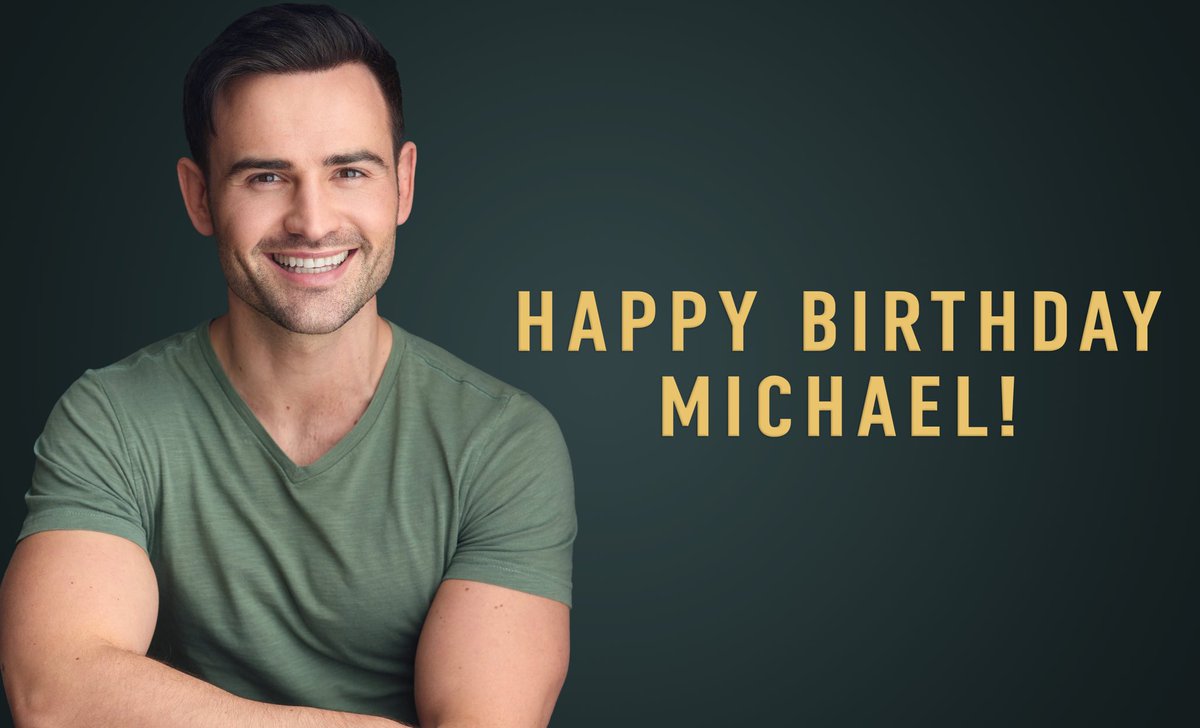 CollabroBuzz's tweet image. Wishing a very Happy Birthday to @Michael_Auger_ ! 🎉