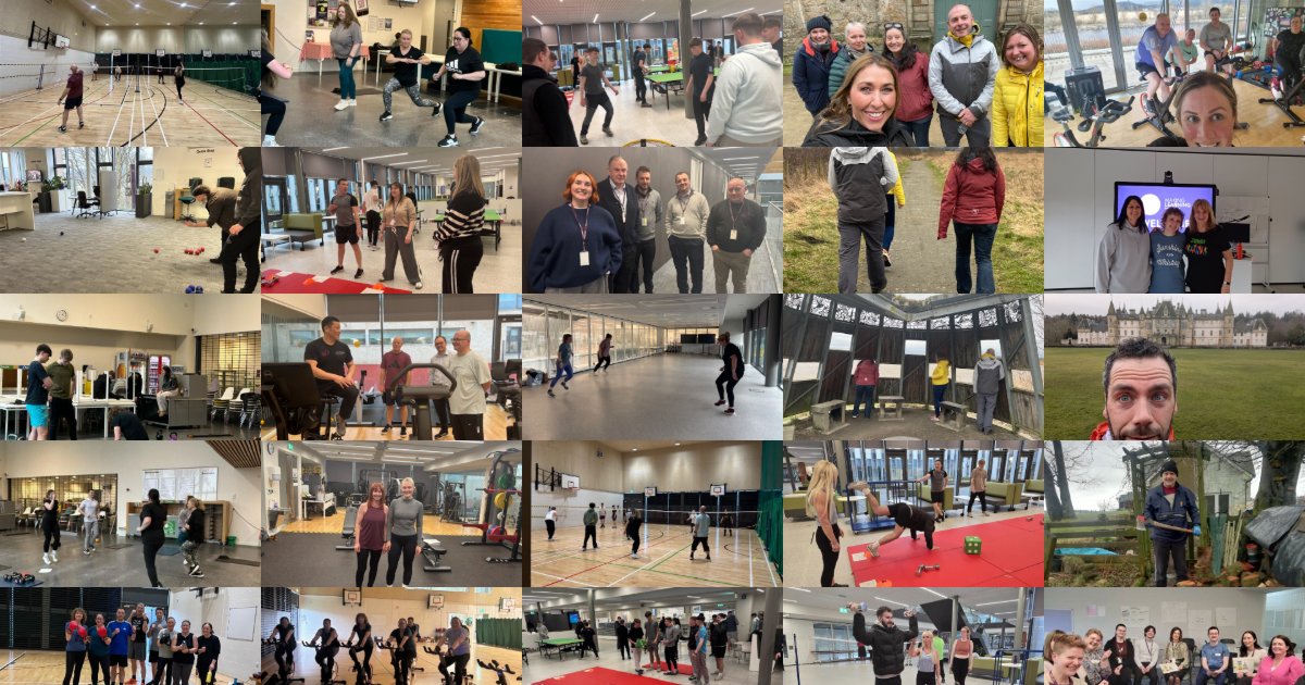 📸Yesterday’s Movement Hour in Action💥

Take a look at some of our staff and students getting active and having fun during #MovementHour with <a href="/thebodycoach/">Joe Wicks</a>  💪

Huge shoutout to everyone who participated. 💜