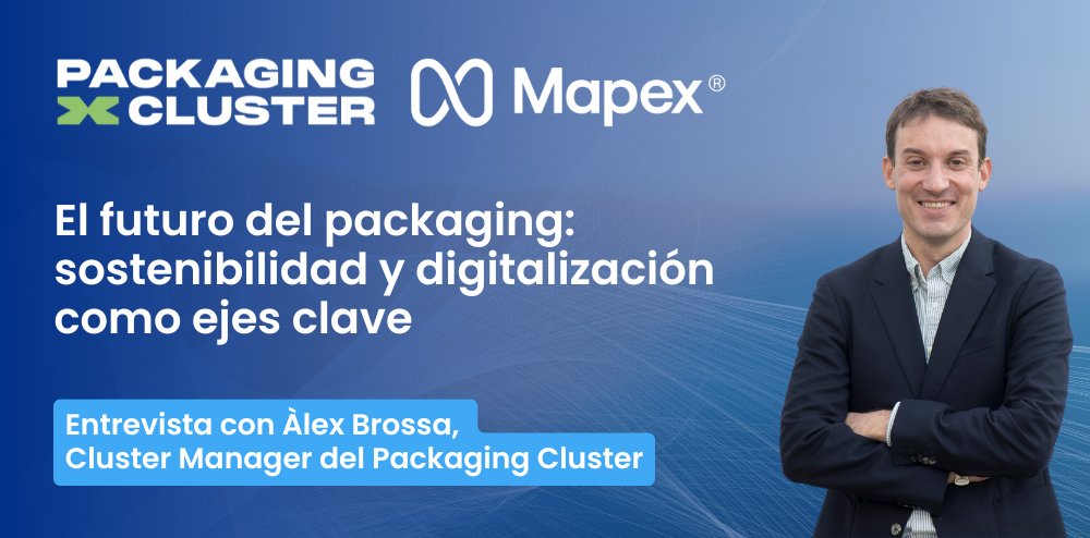 Packaging Cluster (@packcluster) on Twitter photo Nuestro socio @Mapex ha entrevistado al Cluster Manager <a href="/alexbrossa/">Àlex Brossa Enrique</a> para descubrir la visión del estado actual y los retos a corto y largo plazo de la industria del envasado y embalaje.
Ya puedes leer la noticia mapex.io/news/entrevist… Nuestro socio @Mapex ha entrevistado al Cluster Manager <a href="/alexbrossa/">Àlex Brossa Enrique</a> para descubrir la visión del estado actual y los retos a corto y largo plazo de la industria del envasado y embalaje.
Ya puedes leer la noticia mapex.io/news/entrevist…