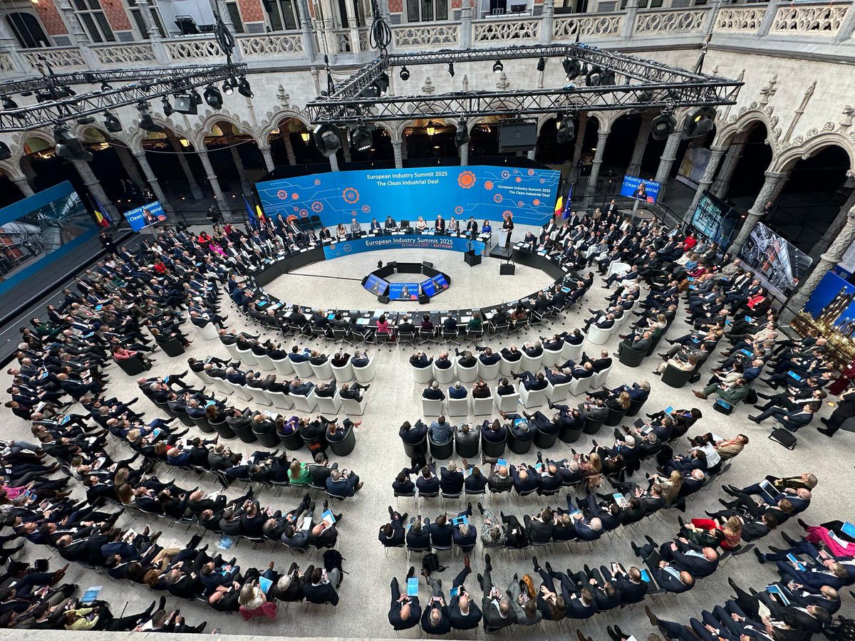 Last week, I joined <a href="/vonderleyen/">Ursula von der Leyen</a> and the <a href="/EU_Commission/">European Commission</a> to discuss the #CleanIndustrialDeal. Exploring why carbon negative &amp; carbon neutral bio-chemicals from bio-mass and bio-waste will be essential to displace fossil-incumbents over time. And how EU incentives get us there.
