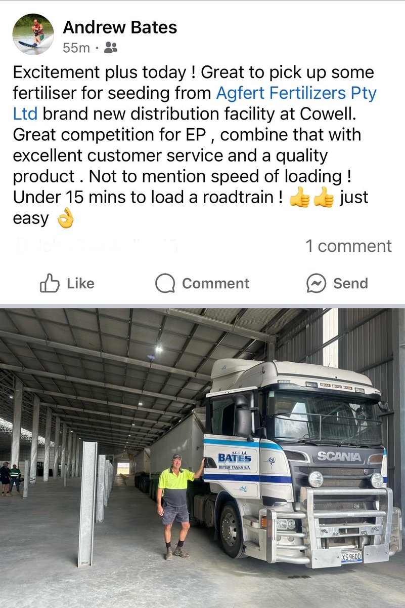 Feedback like this is “why we do what we do”. We’re just glad that what we’ve established on the EP is appreciated by farmers and assists them in their goal to be more sustainable, efficient and reduce their risk, thanks Bawdens Rural and Andrew and Judy for your support.