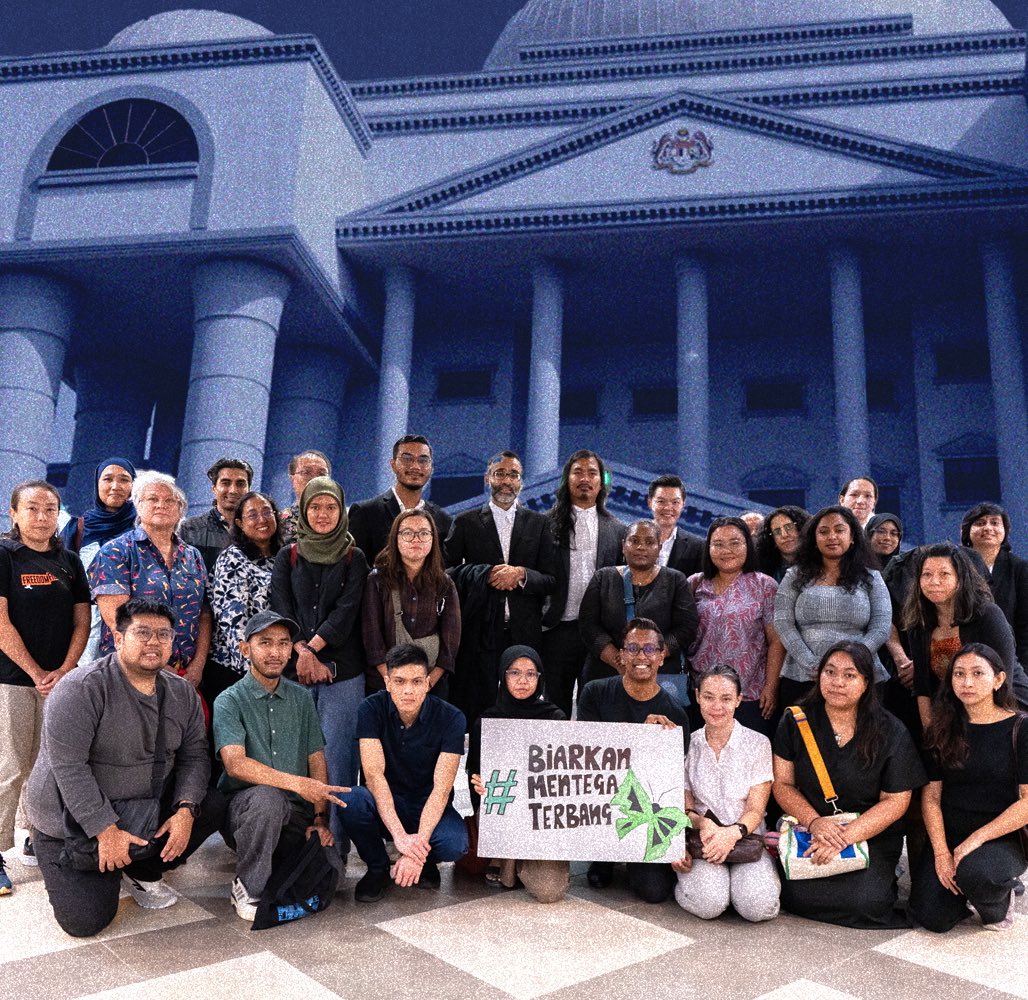 freedomfilmfest's tweet photo. Art deserves a safe space. Creativity deserves freedom. Stay tuned for more updates about this case.
#BiarkanMentegaTerbang #BebaskanFilem #SaferSpacesForArts https://t.co/K0D7VrpG6C