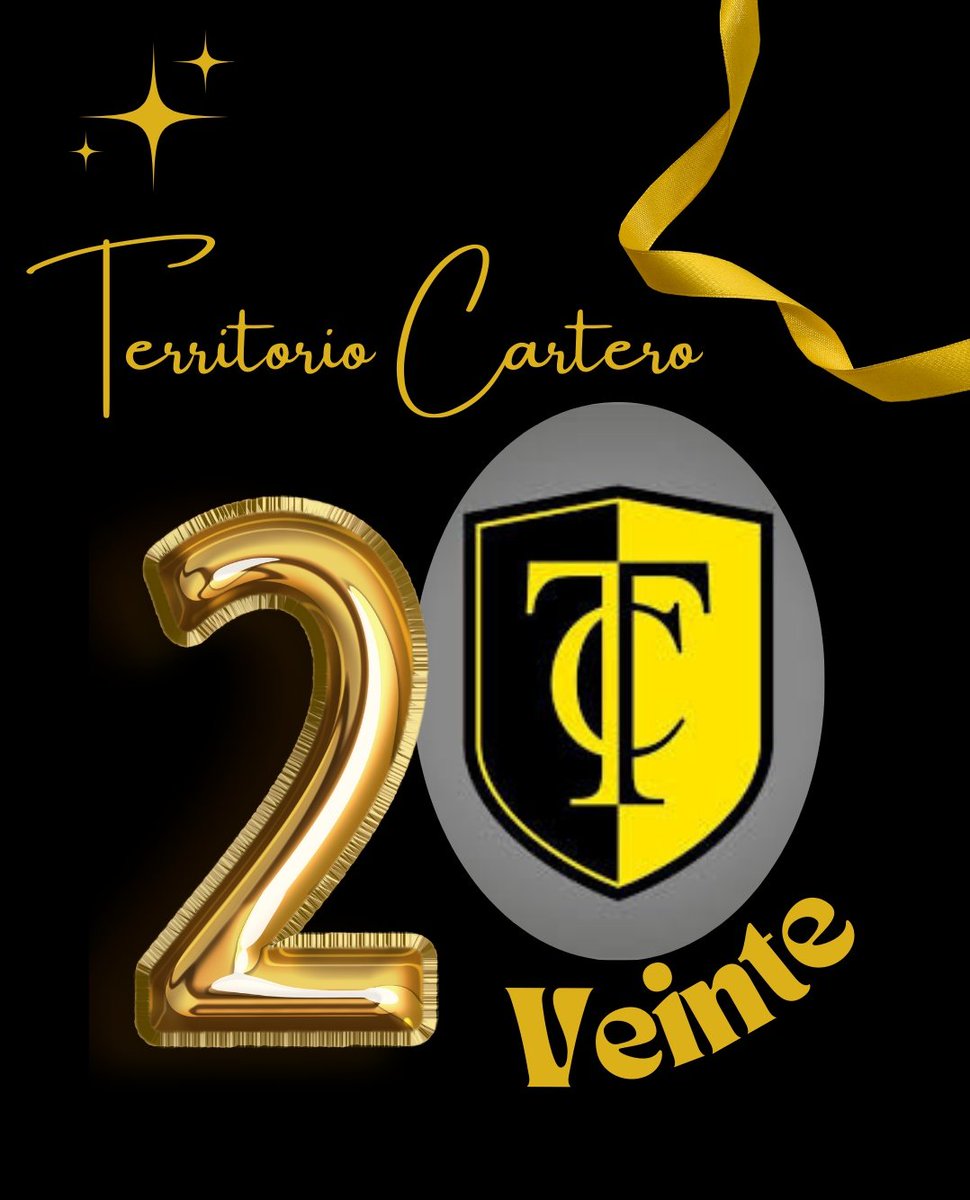 #TerritorioCartero Hoy cumplimos 20 años cubriendo al club de nuestros amores con mucha humildad y profesionalismo. 
Gracias por acompañarnos.