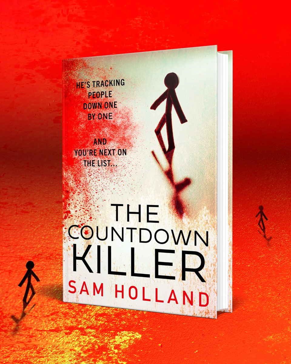 🎉COVER REVEAL! 🎉

He’s tracking people down one by one

And you’re next on the list… 👀⏳

#TheCountdownKiller by @samhollandbooks is available to pre-order now!

smarturl.it/CountDownKiller