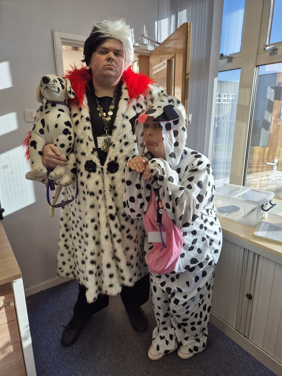 🎭📚 Happy World Book Day from the Drama Team! 📚🎭

There will be more dalmatians to 'spot' later! 🐾

<a href="/TheRoyalLatin/">RLS</a> <a href="/RLSEnrichment/">RLSEnrichment</a>