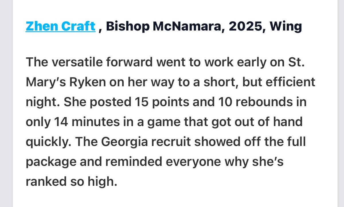 Zhen Craft (@craftzhen) on Twitter photo Thanks <a href="/PGHMaryland/">Prep Girls Hoops Maryland/DC</a> for the π€π <a href="/BMacLadyHoops/">Bishop McNamara WBB</a> <a href="/TeamTakeoverGBB/">TeamTakeoverGirlsBB</a> Thanks <a href="/PGHMaryland/">Prep Girls Hoops Maryland/DC</a> for the π€π <a href="/BMacLadyHoops/">Bishop McNamara WBB</a> <a href="/TeamTakeoverGBB/">TeamTakeoverGirlsBB</a>