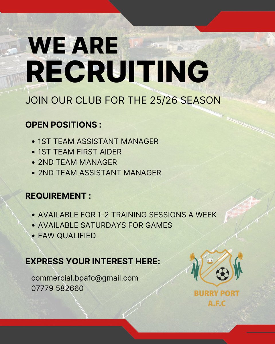 Burry Port Afc (@burryportfc) on Twitter photo 