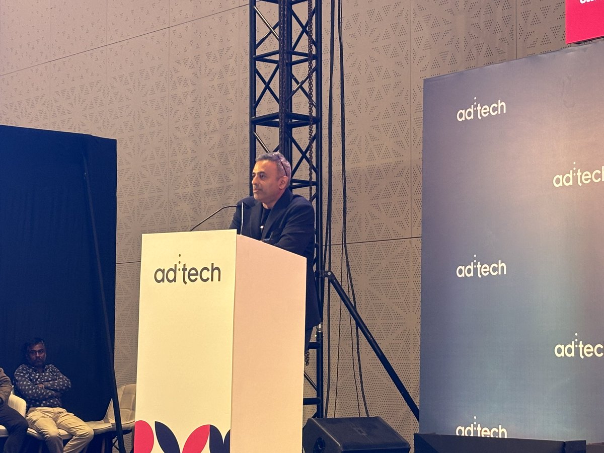 adtechIndia's tweet image. &quot;Currently the market is very cluttered with content, which also means there are are alot of people consuming content. With so much content being consumed, some of it will inevitably trickle down and create value for you.&quot; — Pankaj Vermani, @Cloviafashions #adtechIN #adtech2025