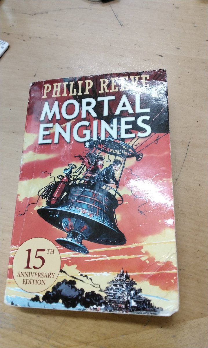 scargill_school's tweet image. Merlin Class are reading Mortal Engines by @philipreeve1 #BBCLiveLesson