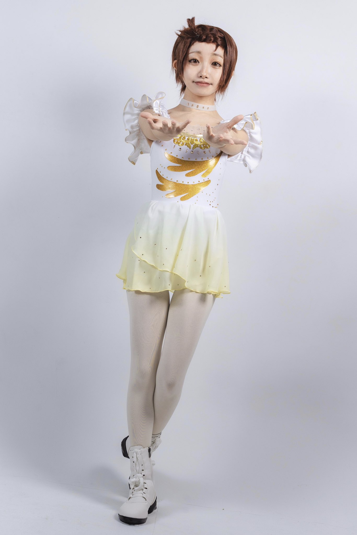 DRSONND] メダリスト 結束いのり 狼嵜光 コスプレ衣装 ウィッグ付き