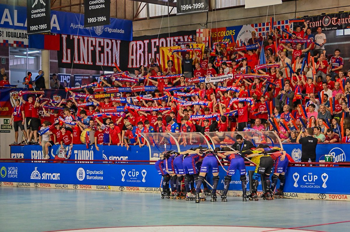Igualada Hoquei Club (@igualadahc) on Twitter photo 📣 IGUALADA ACOLLIRÀ LA FINAL FOUR DE LA WSEC 2025
La WSE ha anunciat avui que la candidatura presentada per l'Igualada HC amb el suport de l'Ajuntament d'Igualada ha estat l'escollida per ser la seu de la F4 de la WSEC 2025.
AQUÍ JUGA UNA CIUTAT, AQUÍ JUGA UNA HISTÒRIA!💙❤ 📣 IGUALADA ACOLLIRÀ LA FINAL FOUR DE LA WSEC 2025
La WSE ha anunciat avui que la candidatura presentada per l'Igualada HC amb el suport de l'Ajuntament d'Igualada ha estat l'escollida per ser la seu de la F4 de la WSEC 2025.
AQUÍ JUGA UNA CIUTAT, AQUÍ JUGA UNA HISTÒRIA!💙❤