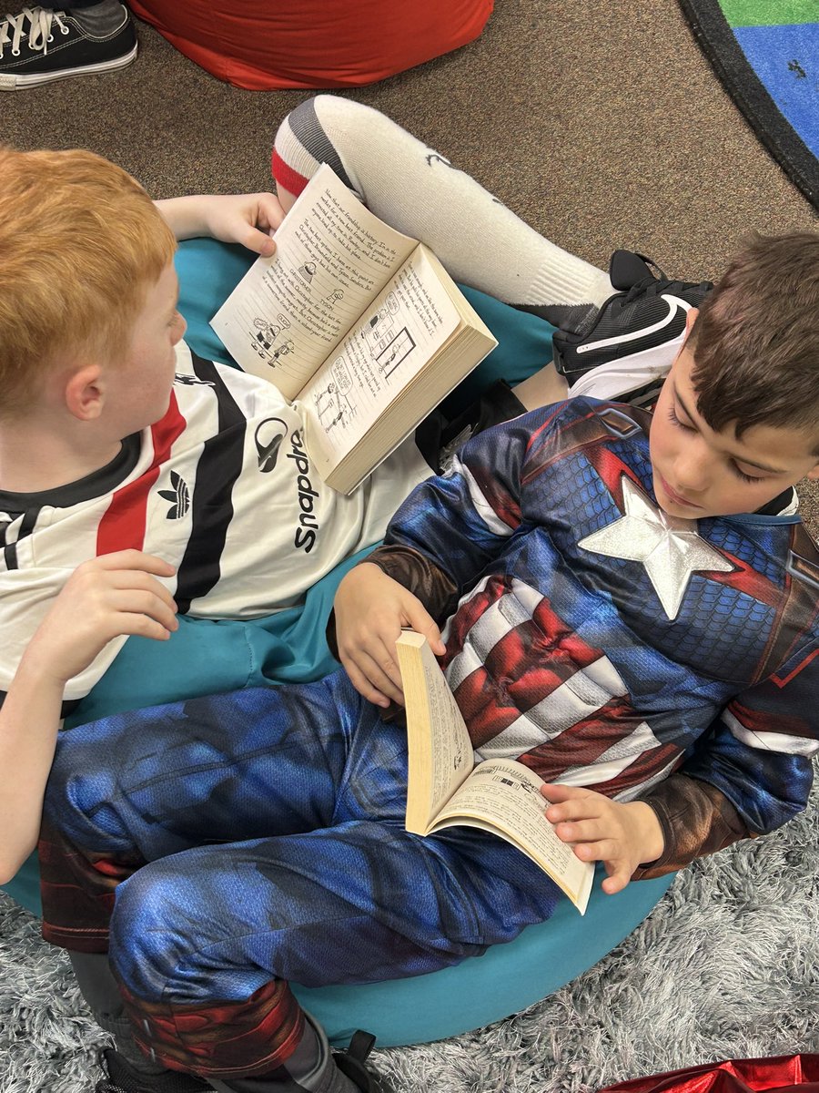 Year 3 are enjoying g <a href="/WorldBookDayUK/">World Book Day UK 📚</a> and have some fantastic outfits today. We loved spending time in the library completing a scavenger hunt and enjoy a book #reading 📚📖