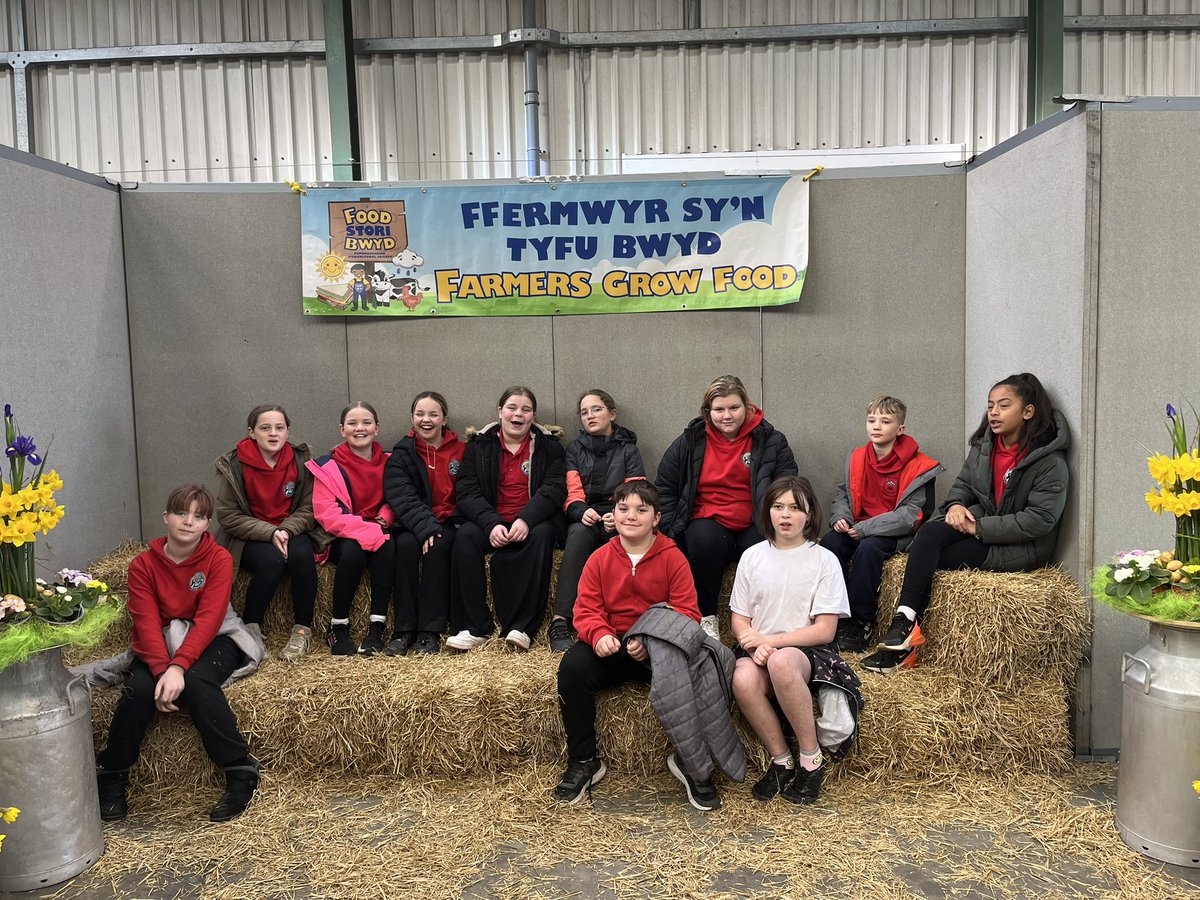 Years 5 &amp; 6 of Stepaside Primary School enjoying their visit to our Food Story event ‘Delicious, Nutritious and Local’