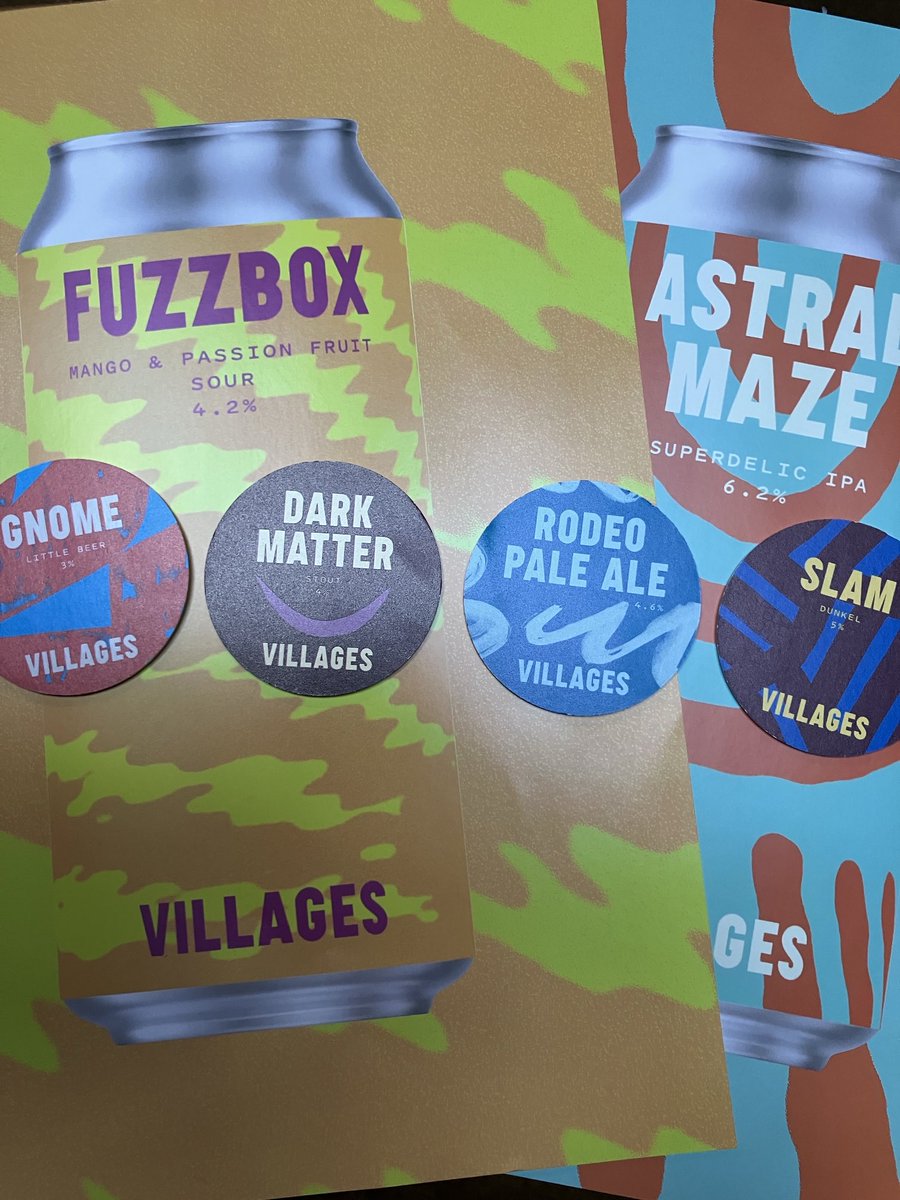 ⁦<a href="/VillagesBrewery/">Villages Brewery</a>⁩ launch two new beers at The Lamb on Saturday - a sour and a strong IPA. We thought we’d go the whole hog and let them have all 6 of our rotation lines. It’s a nice range of beer styles, so something for everyone!