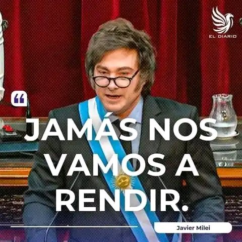 CarlosB91554191's tweet image. ✅ @ElPelucaMilei ✅
Cuando "tira" un dato, datee quién dió esa información!
Pues si "imagen", cada vez es menos nítida, señal que está desapareciendo!
Si NADA ➕ ha hecho Ud, solo #AJUSTAR, #DESEMPLEAR y #CONDENAR a la #MISERIA a los #JUBILADOS!
#No_JODA!