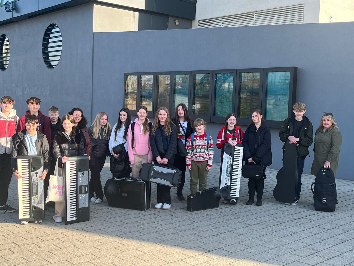 ImmanuelBD10's tweet photo. Immanuel music students have just gone into their sections to rehearse with students from all over the north of England before their regional performance! We are very excited to be working with @Orchestras4All #Modulo today at the amazing @glasshouseicm https://t.co/YB2JsWLqdE