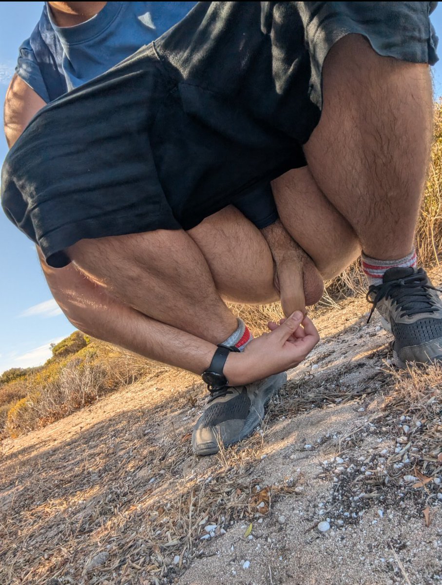 Different angle for those uncut and soft lovers...you like it different, I get it, I got you 🫶 #dickpic #cock #softcock #uncut #gay #gaycock #outdoors #gayaus #balls #nakedhike