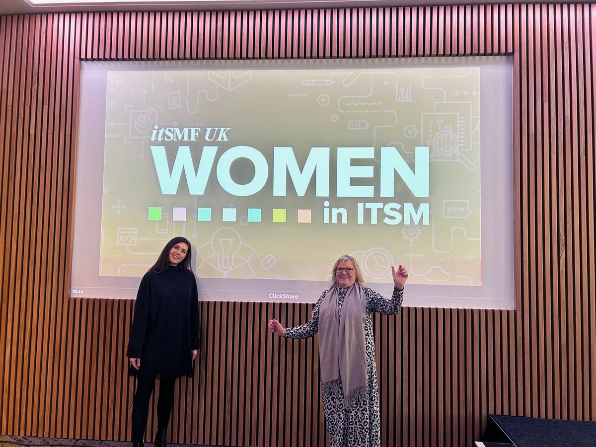 We are so pleased to be speaking at <a href="/itSMFUK/">itSMF UK</a> Women in Technology conference today!