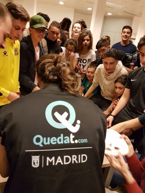 📢Damos continuidad a QuedaTcom, el programa de intervención socioeducativa con jóvenes a través del ocio. #JGobMadrid

✅Ofrece actividades gratuitas de carácter artístico, cultural, deportivo, lúdico y de desarrollo personal 

👉informate.madrid.es/s8dns1
