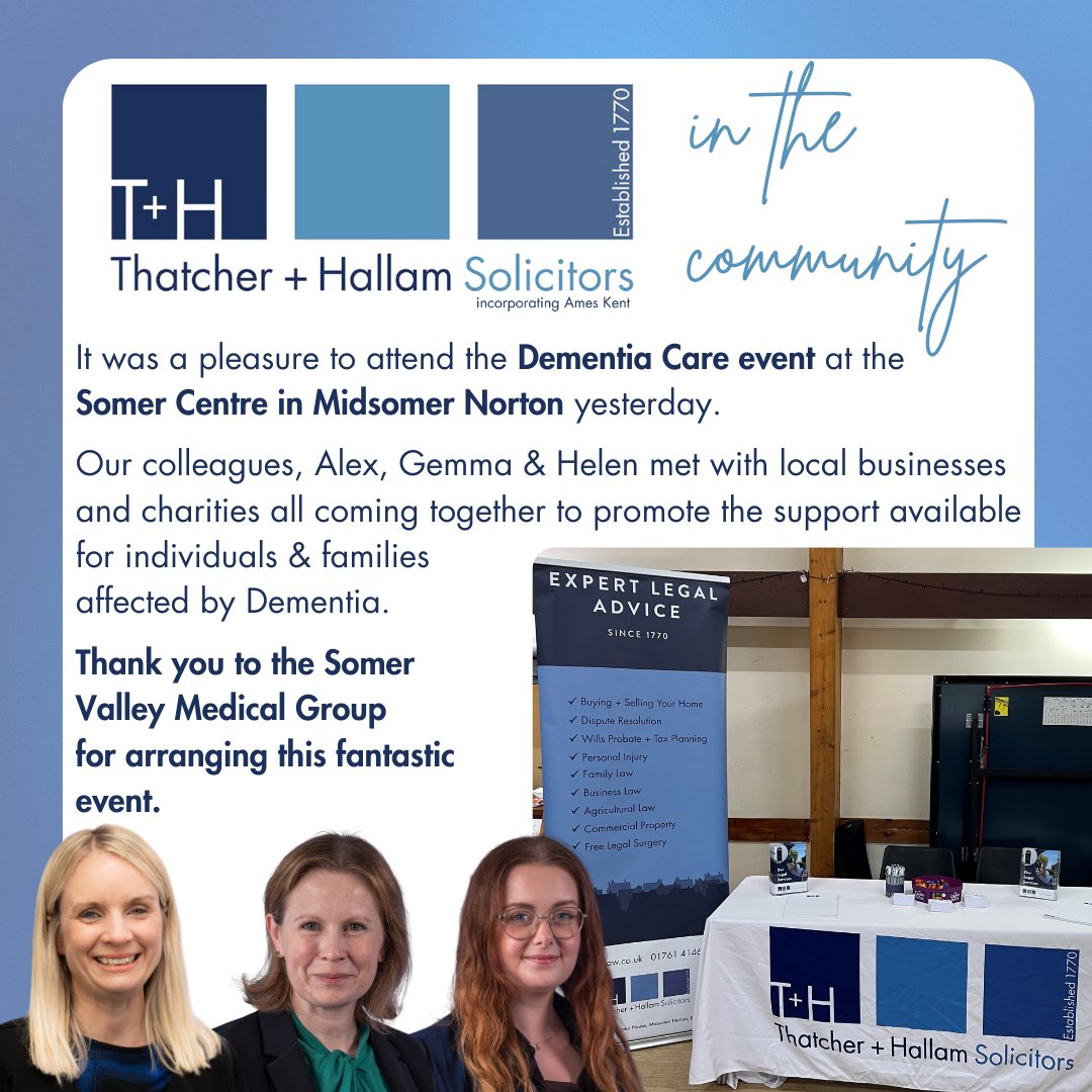 It was a pleasure to attend the Dementia Care Event at the Somer Centre in Midsomer Norton yesterday. Thanks to Somer Valley Medical Group for arranging this fantastic event. #dementiacare #localcommunity #dementia #dementiasupport