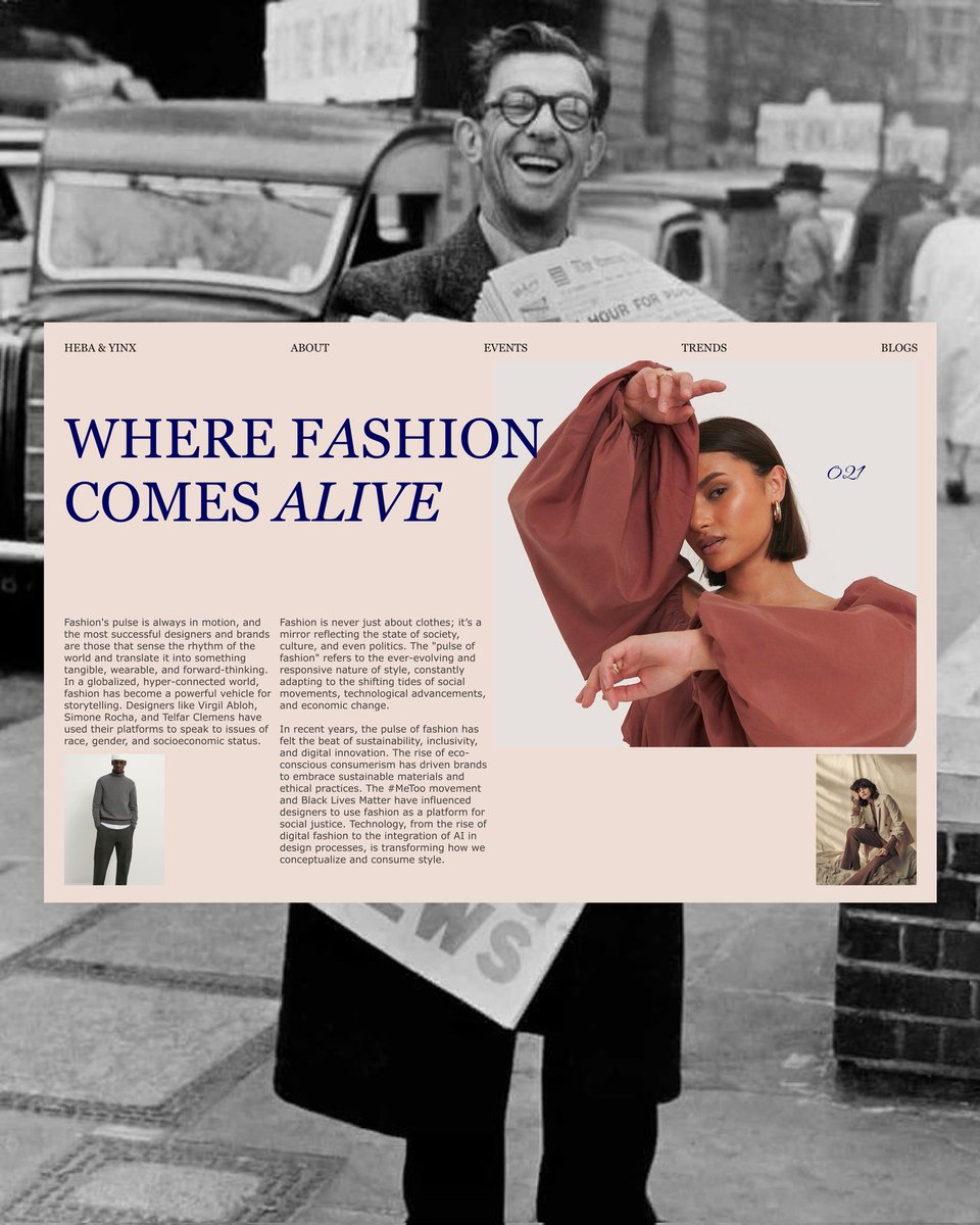 yinx_pro's tweet image. Fashion × Journalism exploration.
#websitedesignanddevelopment #fashion #journalism