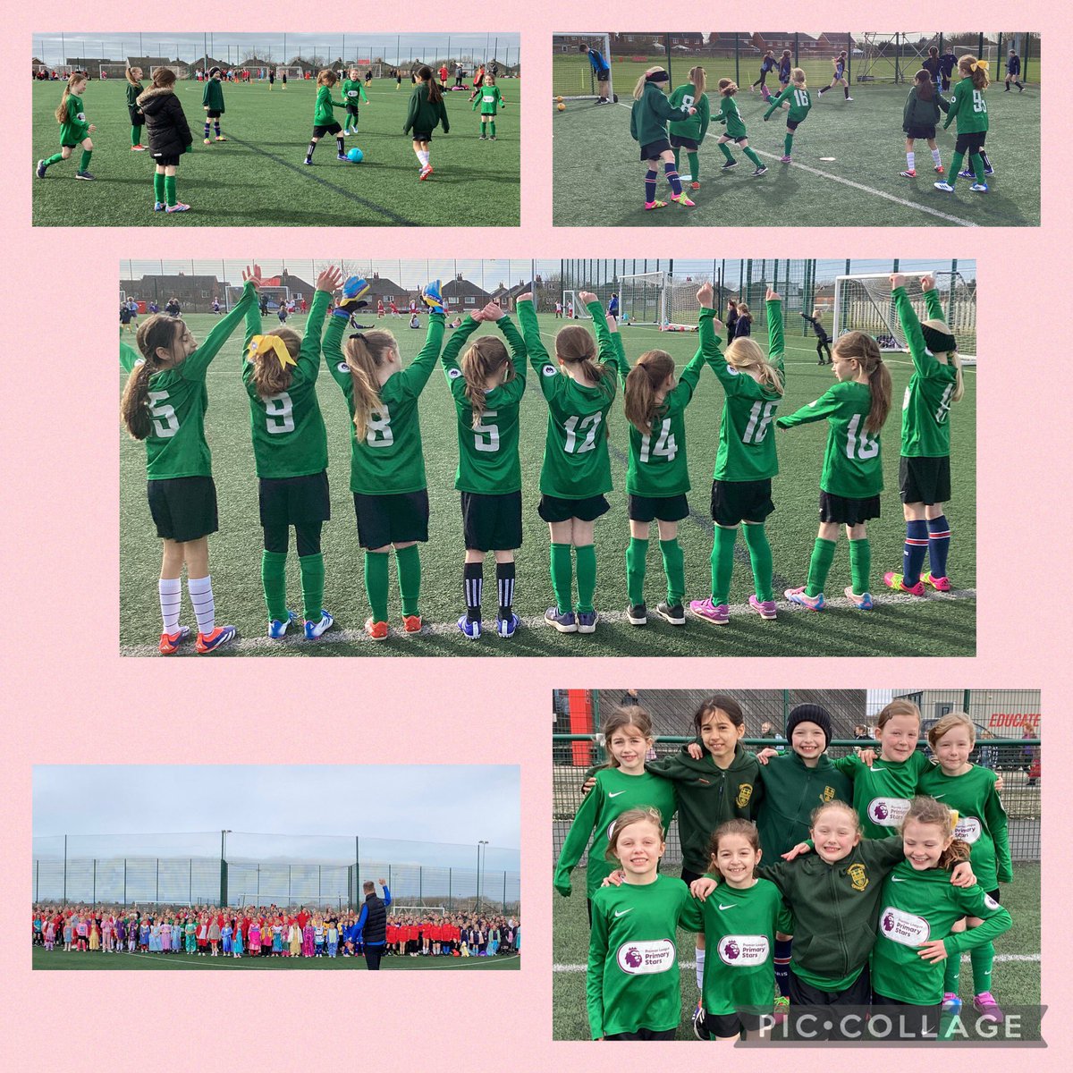 #y3 On Tuesday afternoon a group of Y3 girls represented our school at the ‘Let Girls Play’ festival. They had an amazing time playing lots of football and scoring lots of goals ⚽️🎉👍🏻