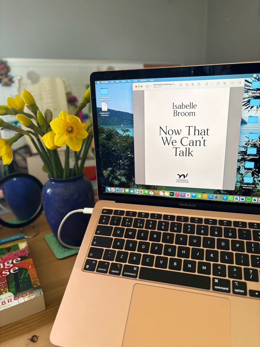Isabelle Broom (@isabelle_broom) on Twitter photo Happy World Book Day from my spring sunshine-dappled desk, where I’m busy hurtling haphazardly towards a deadline!
As a treat from me, here’s a sneaky first look at my French-set 12th novel, arriving from <a href="/HodderBooks/">Hodder & Stoughton (no longer active)</a> later this year.
What do you think of the title? 📚🌼 Happy World Book Day from my spring sunshine-dappled desk, where I’m busy hurtling haphazardly towards a deadline!
As a treat from me, here’s a sneaky first look at my French-set 12th novel, arriving from <a href="/HodderBooks/">Hodder & Stoughton (no longer active)</a> later this year.
What do you think of the title? 📚🌼