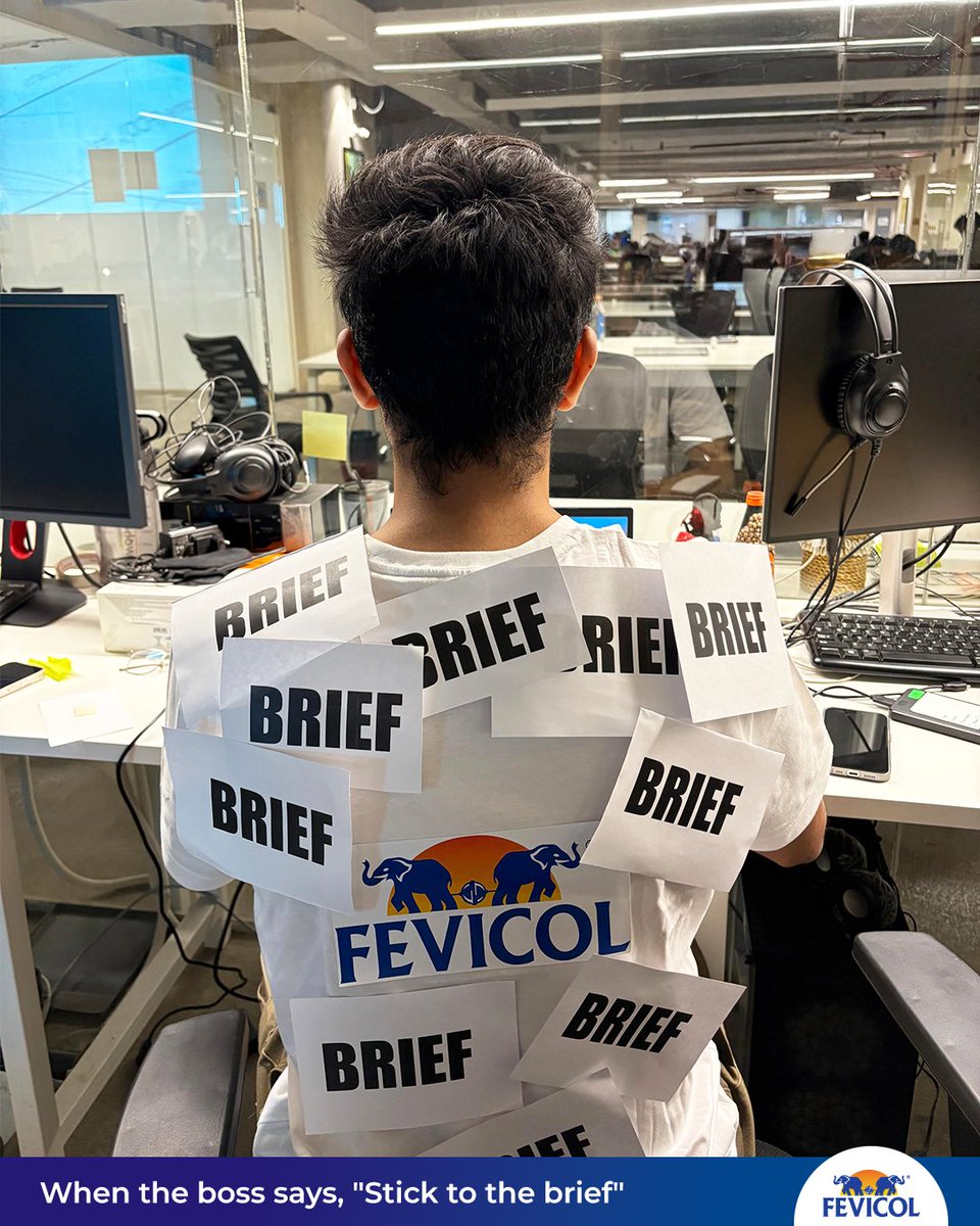 You know who to tag ;)

#EmployeeAppreciationDay #FevicolKaJod #MazbootJod