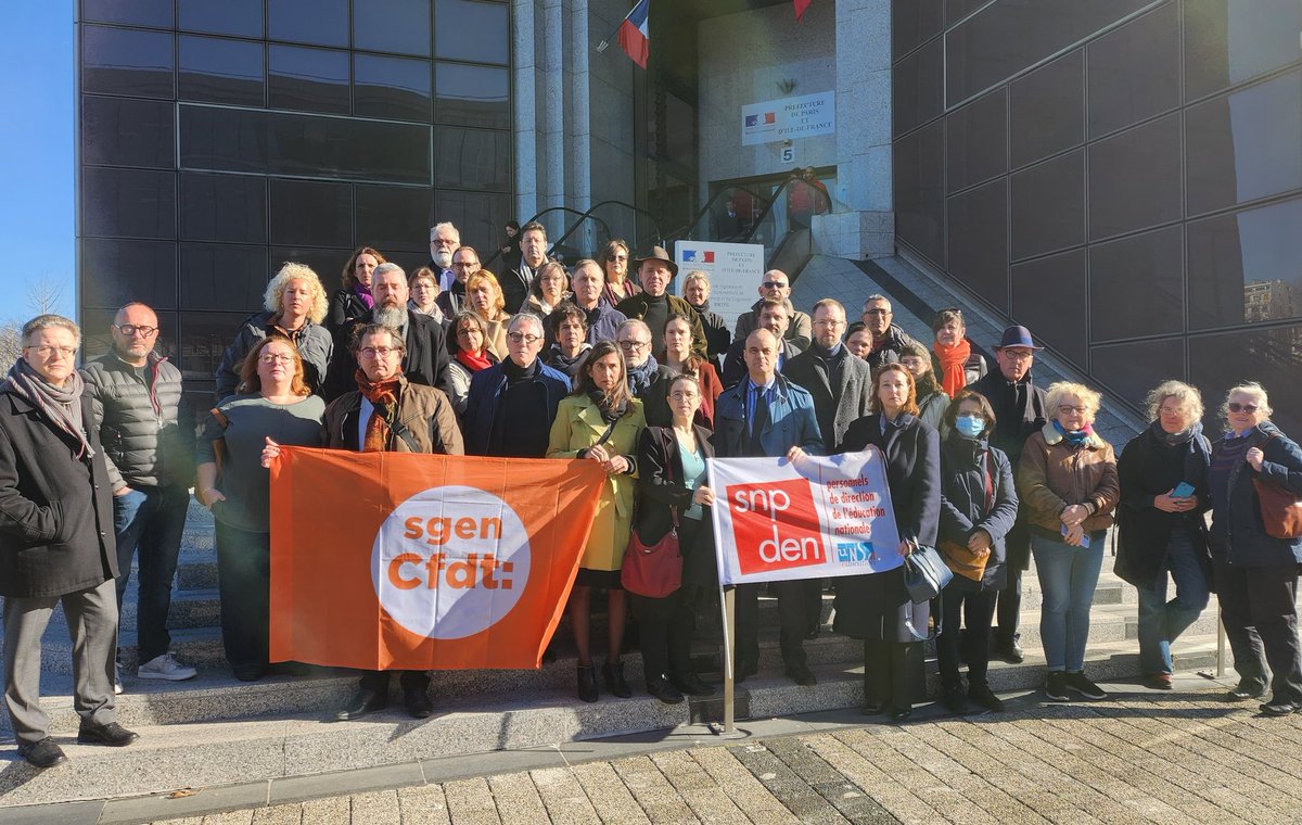 Monsieur le Préfet <a href="/Prefet75_IDF/">Préfecture de la région d’Île-de-France</a> les personnels de direction parisiens seront vigilants, avec @resf, à ce que les élèves exclus du dispositif lycéens puissent poursuivre leur scolarité à Paris.