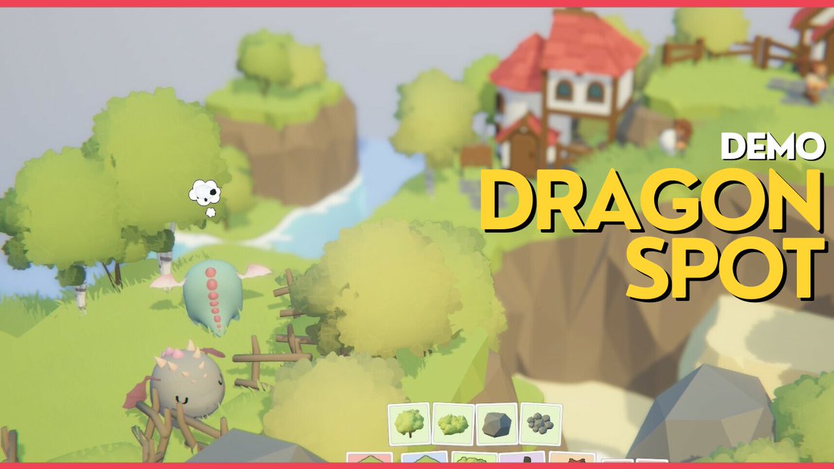 Neue Woche, neue Demo: Dieses Mal Dragon Spot!

youtu.be/u7VpmkmJFj0

Kleines, süßes Puzzle Game für alle die es #cozy mögen!

#TwitchDE #twitchstreamer #indiegame #indiegamedev