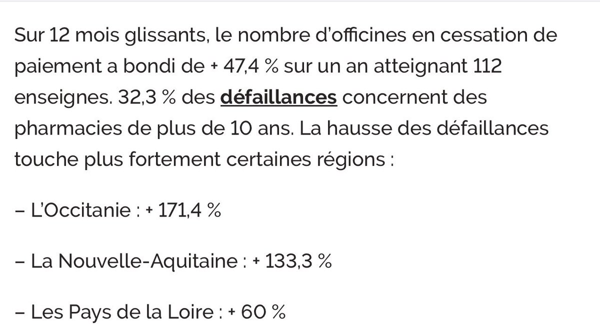 Je sais que mes propos sur ma profession surprennent toujours mais les faits sont là. Les initiatives syndicales USPO et <a href="/CpmeHerault/">CPME Hérault</a> doivent  accompagner les chefs d’entreprise que sont les pharmaciens.