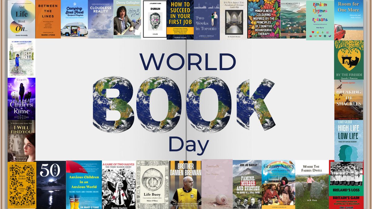 🌎📚Happy World Book Day 🌎📚

Find your next perfect read at buythebook.ie and support Irish Authors directly ☘️

We have over 300 Titles on our website with signed options available 🙏

#worldbookday #worldbookday2025 #worldbookdayideas #irishauthors #books #booktwt