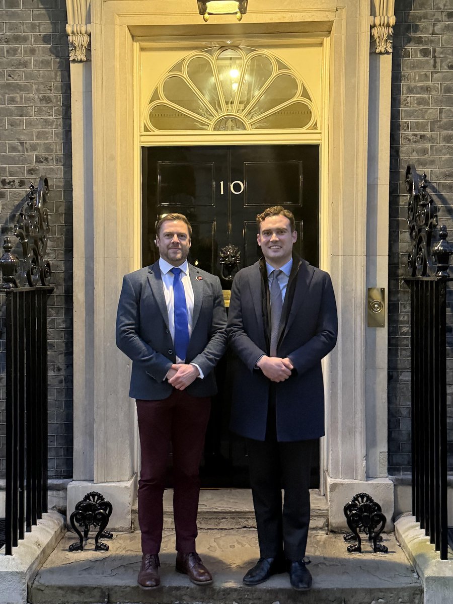 Marine Power Systems (@marinepowersys) on Twitter photo Flying the flag for deep-water #OffshoreWind 🏴
We spent the evening at 10 Downing Street to celebrate St David’s Day, where Prime Minister <a href="/Keir_Starmer/">Keir Starmer</a> highlighted the vital role Welsh businesses like ours play in the UK economy and the global transition to #CleanEnergy Flying the flag for deep-water #OffshoreWind 🏴
We spent the evening at 10 Downing Street to celebrate St David’s Day, where Prime Minister <a href="/Keir_Starmer/">Keir Starmer</a> highlighted the vital role Welsh businesses like ours play in the UK economy and the global transition to #CleanEnergy