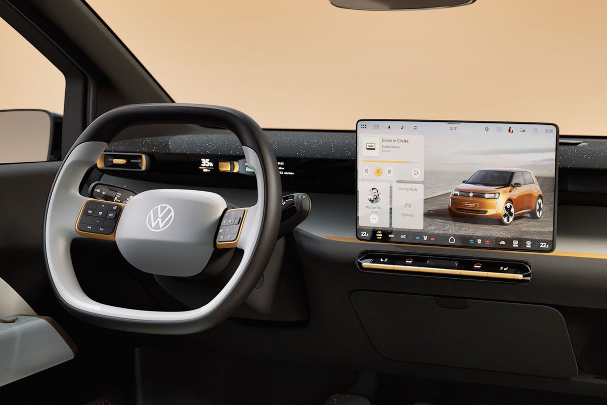 autocar's tweet image. 🚨 Volkswagen is reintroducing physical controls for key functions as its design chief commits to &quot;never&quot; repeating the &quot;mistake&quot; of relegating them to touchscreens buff.ly/eTVoVoO