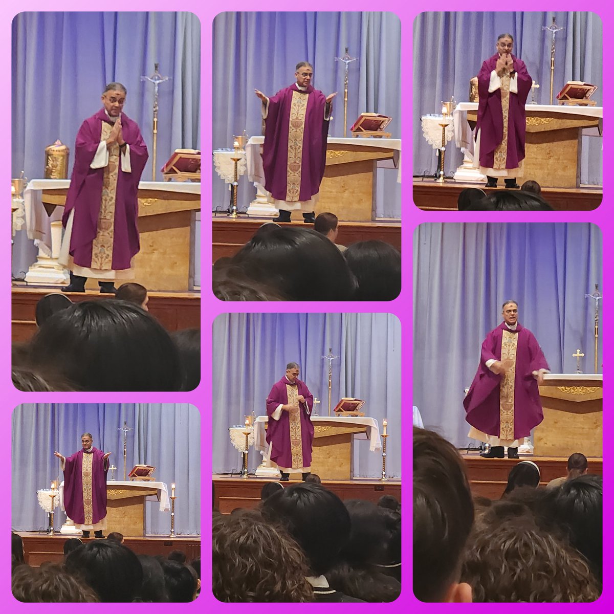 StRayElementary's tweet image. Yesterday, we celebrated Ash Wednesday and the beginning of the season of Lent.  Fr. Cruz spoke to the community about three key principles of Lent: Prayer, Fasting, and Almsgiving. As we journey through this sacred season, let us remember to embrace all three. 
@ArchNY_Schools