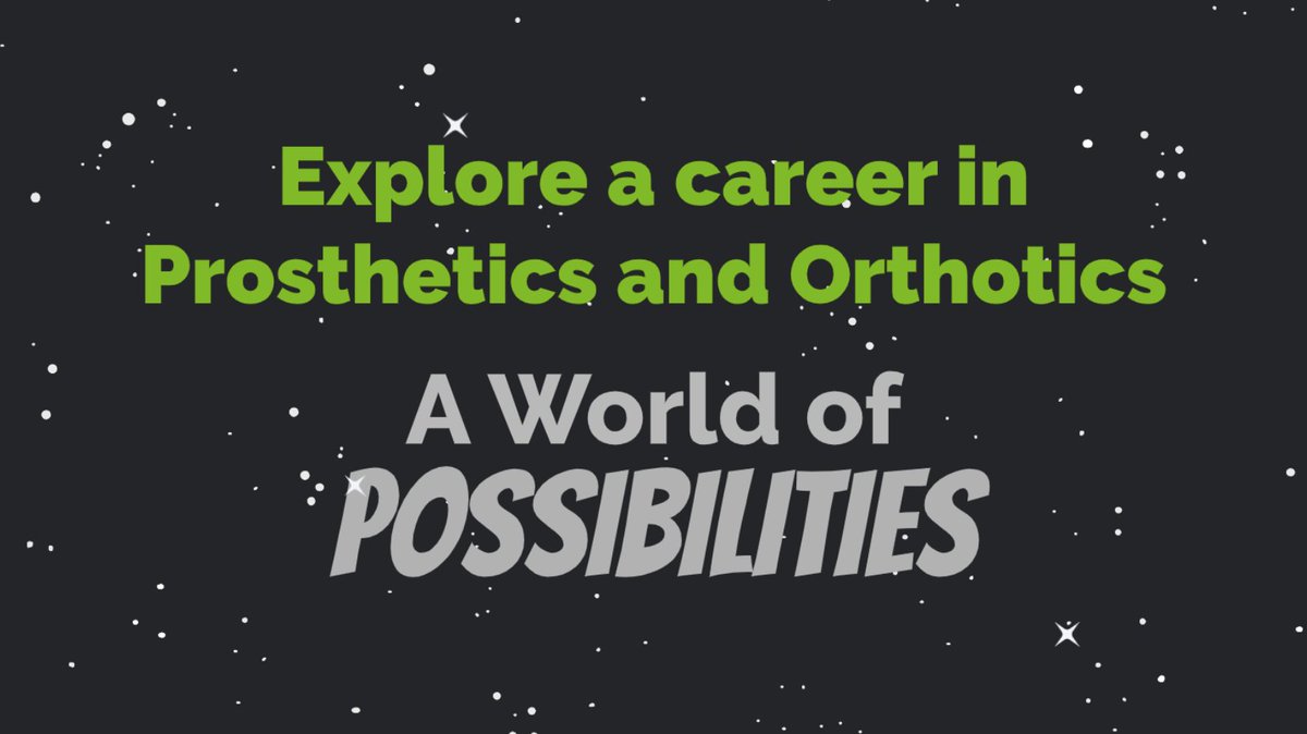 There are a world of possibilities embarking in a career in prosthetics &amp; orthotics. If you have practical &amp; problem solving skills, a career in P&amp;O could be for you.
This resource is for schools, colleges and career events.  #NCW2025
View here: youtu.be/jXxpLVT_64c