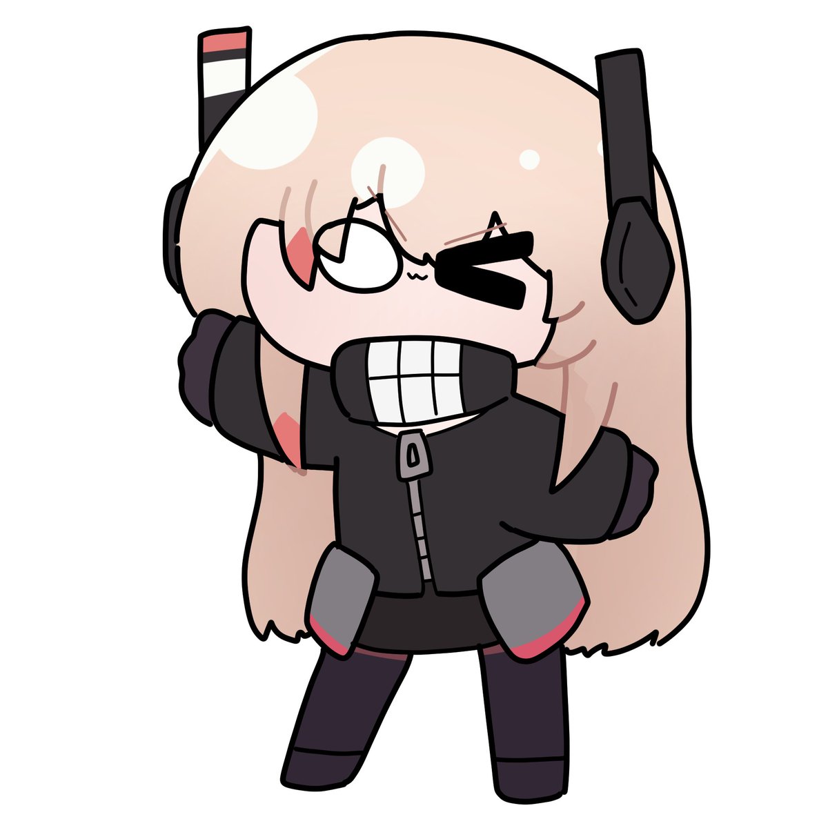 time1308's tweet image. Ow&amp;lt;

#GirlsFrontline #소녀전선 #ドルフロ #少女前线